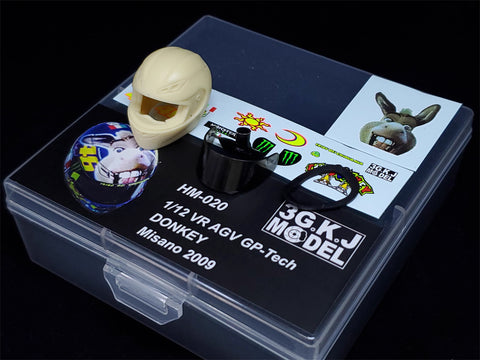 カレドモデル HM020 1/12 VR AGV GP-Tech DONKEY ミサノ 2009