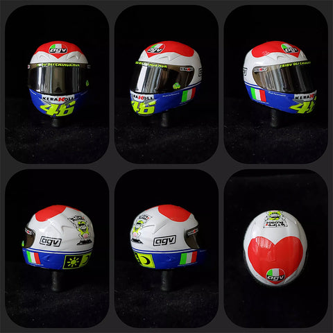 カレドモデル HM029 1/12 VR AGV Ti-Tech ハート ムジェロ 2007