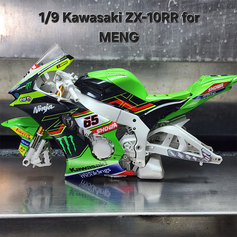 カレドモデル MS053 1/9 川崎 ZX-10RR WSBK デカール (モンモデル用)
