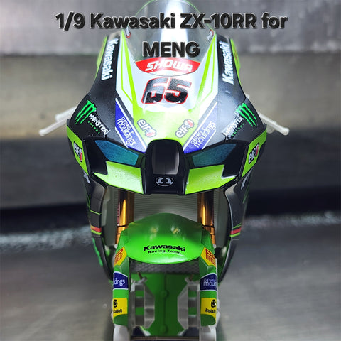 カレドモデル MS053 1/9 川崎 ZX-10RR WSBK デカール (モンモデル用)