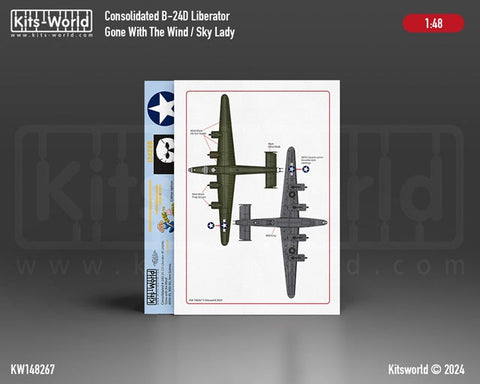 キッツワールド KW148267 1/48 B-24D リベレーター