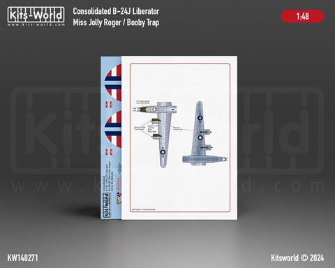 キッツワールド KW148271 1/48 B-24J リベレーター