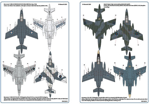キッツワールド KW132151 1/32 ブラックバーン バッカニア RAF and 他の司令官