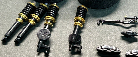 ケイスタイル KS-CU12 1/24 ハセガワ製DR30スカイラインRS用ローダウンパーツ