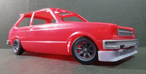 ケイスタイル KS-CU8 1/24 ハセガワ製KP61スターレット用ローダウンパーツ