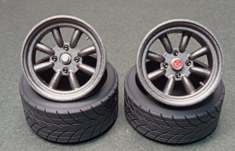 ケイスタイル KS-PA20 1/24 KS-CU4 専用 15 インチ８本スポークホイール