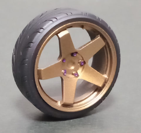 ケイスタイル KS-PA28 1/24 KS-CU6 専用 17インチタイヤ