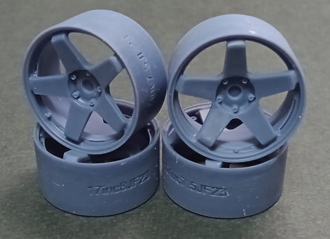 ケイスタイル KS-PA29 1/24 KS-CU6専用17インチF23_TYPEホイール