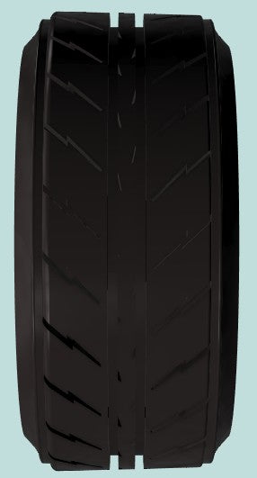 ケイスタイル KS-PA77 1/24 KS-CU13専用14インチタイヤ(1.5°/3°）