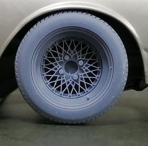 ケイスタイル KS-S23 1/24 R/N版 15インチ4H FメッシュTYPEホイール 4本セット