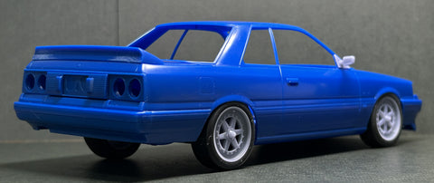 ケイスタイル KS-SP25 1/24 ハセガワ製R31スカイラインGTS-RGr.A用ローダウンパーツ（forリーボック仕様）