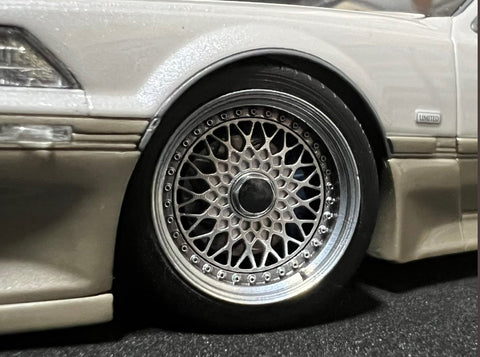 ケイスタイル KS-SP27 1/24 T社トヨタMZ20ソアラ用ローダウンパーツ BBS-RS版