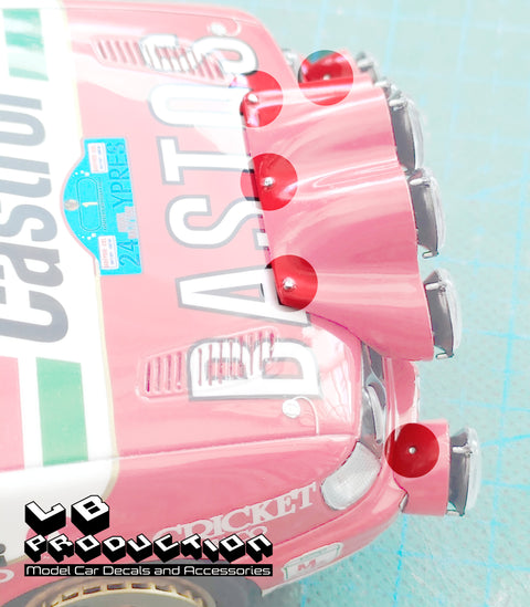 LBプロダクション 24089 1/24 クロームリベット デカールセット (2個セット)