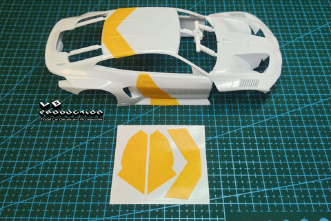 LBプロダクション 24115 1/24 BMW M4 GT3 - ワーケンホルスト・モータースポーツ "ヨコハマアドバン" - 2023 NLS Overall Team Champion / 24H of Nurburgring 2023