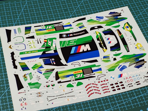 LBプロダクション 24128 1/24 BMW M4 GT3 Evo - チームWRT #31 - 2025 FIA WEC - サンパウロ6時間 - LMGT3