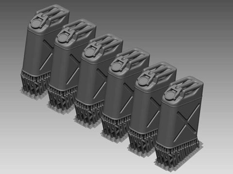 レジェンド LF3D16014 1/16 WWII アメリカ ウォーター缶セット (6個)