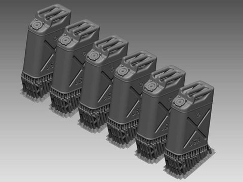 レジェンド LF3D16015 1/16 WWII アメリカ 燃料缶セット (6個)