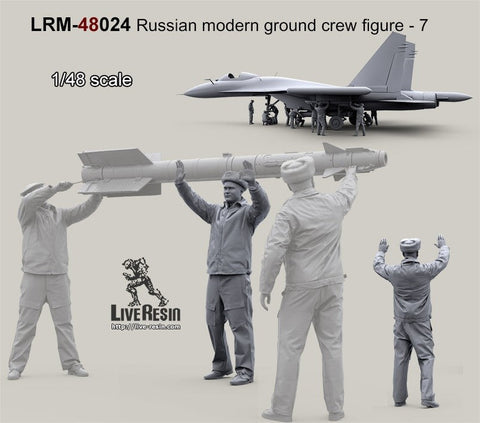ライブレジン LRM48024 1/48 現用 ロシア軍グランドクルー7