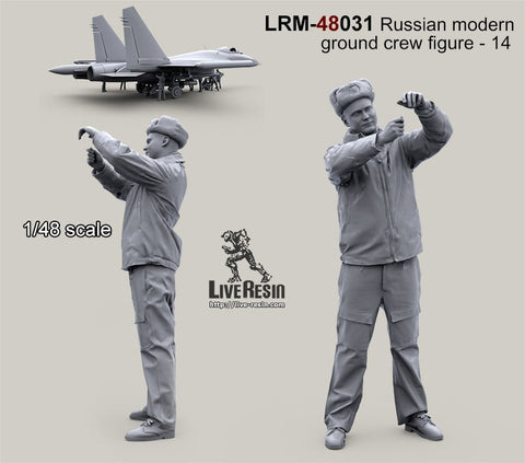 ライブレジン LRM48031 1/48 現用 ロシア軍グランドクルー14