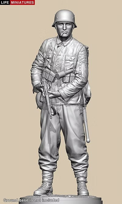 ライフミニチュア LM16012 1/16 アンブッシュ ポトー迎撃戦 '第17SS装甲擲弾兵師団, KG ハンセン' (1/16 full size)