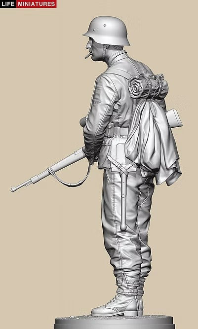 ライフミニチュア LM16012 1/16 アンブッシュ ポトー迎撃戦 '第17SS装甲擲弾兵師団, KG ハンセン' (1/16 full size)