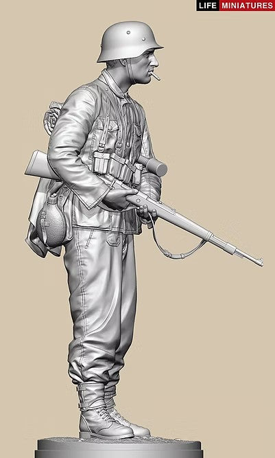 ライフミニチュア LM16012 1/16 アンブッシュ ポトー迎撃戦 '第17SS装甲擲弾兵師団, KG ハンセン' (1/16 full size)