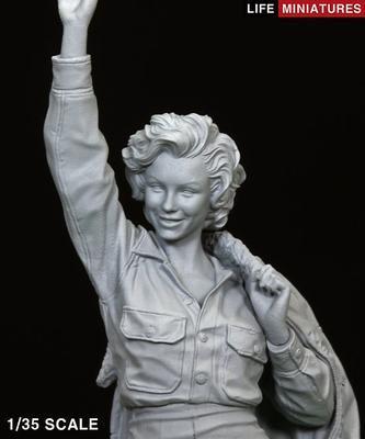 ライフミニチュア LM-35001 1/35 アメリカ軍慰問団ツアー 1954年のマリリンモンロー