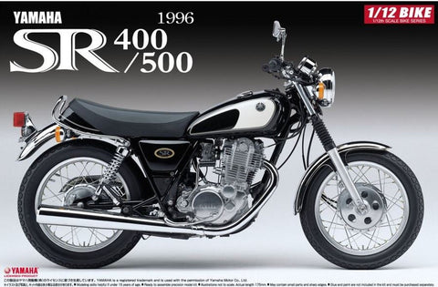 カレドモデル LQ007 1/12 ヤマハ SR400/500 (1996年式) オートバイ用ホイールスポークセット (アオシマ用)