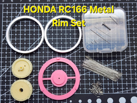 カレドモデル LQ016 1/12 ホンダ RC166用 メタル製ホイールスポークセット (タミヤ用)