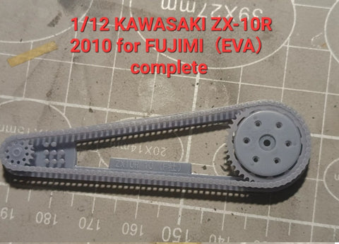 カレドモデル LT031 1/12 カワサキ ZX-10R 2010 バイク用チェーンセット (フジミ用)