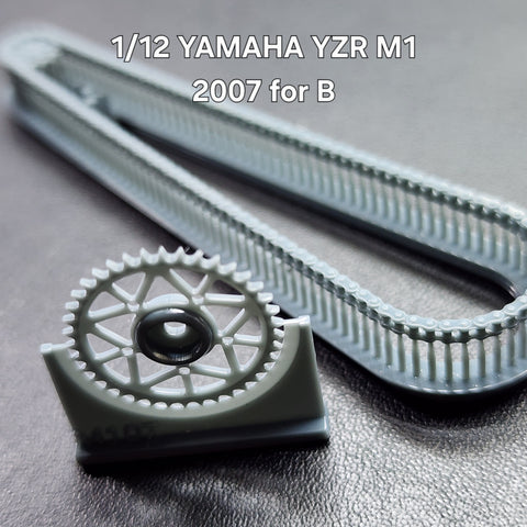 カレドモデル LT057 1/12 ヤマハ YZR-M1 2007年式用 チェーンセット (ビーマックス用)