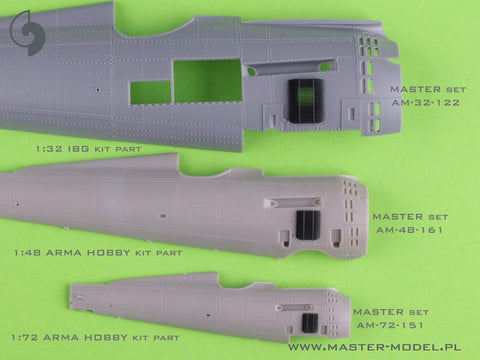 マスター AM-72-151 1/72 PZL P11c オイルクーラー