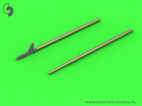 マスター AM-72-155 1/72 F4F-3 ワイルドキャット 初期型 ピトー管(2種)・ .50 ブローニング砲身(丸穴バレルジャケット)