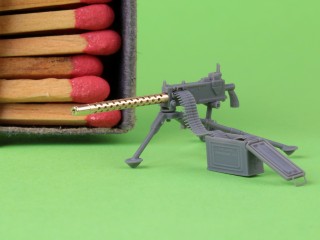 マスター GM-35-088 1/35 ブローニング M1919 A4 .30口径 (7,62mm) - M2トライポッドのマシンガン (M1弾薬箱付き)