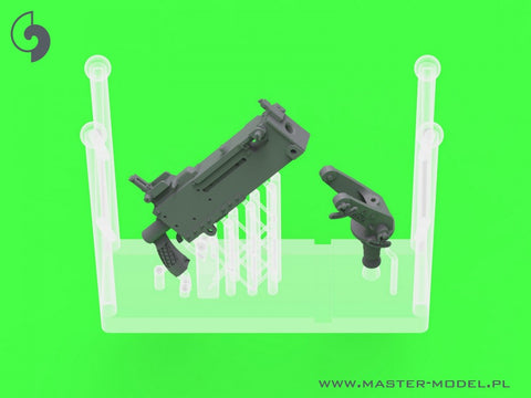 マスター GM-35-092 1/35 ブローニングM1919 - E6160マウント - M4シャーマン戦車やT17E1スタッグハウンド軽装甲車などに使用