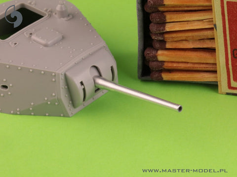 マスター GM-35-094 1/35 イタリアン 47mm L/32  砲身 (Cannone da 47/32) - M13/40 ，M14/41 戦車用