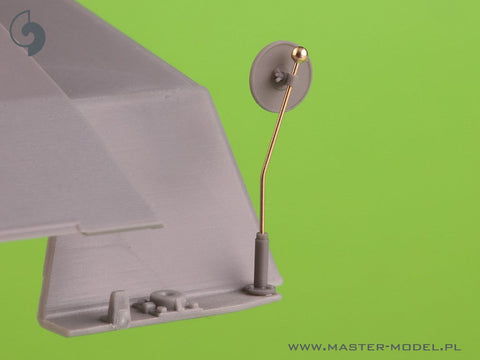 マスター GM-35-096 1/35 ドイツ車両の車幅表示器 (Sd.Kfz. 221, 222, 223, 231, 232, 233, 234, 247, 250, 251, 263用) - ４個セット