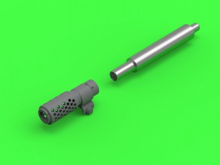 マスター GM-35-098 1/35 ドイツ 7,5cm Pak 97/38  砲身 (イタレリ,ドラゴン用)