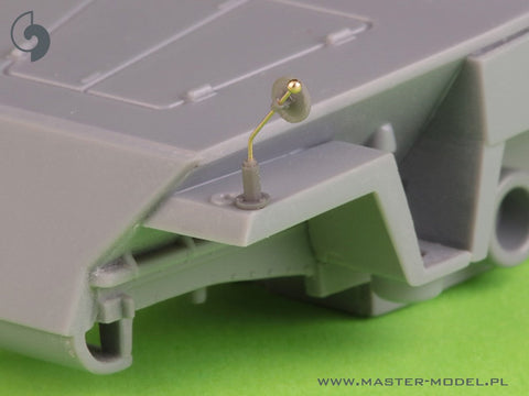 マスター GM-72-043 1/72 ドイツ車両の車幅表示器 (Sd.Kfz. 221, 222, 223, 231, 232, 233, 234, 247, 250, 251, 263用) - ４個セット