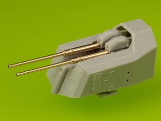 マスター SM-200-007 1/200 ドイツ戦艦 ビスマルク - セカンダリ&ヘビー AA 兵器の砲身 - 15cm (12pcs), 10,5cm (16pcs)