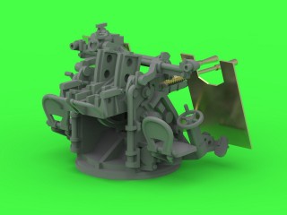 マスター SM-200-012 1/200 日本海軍 九六式25mm連装機銃（後期型）―「ル・プリウール」式機械照準器付き（4基入り）