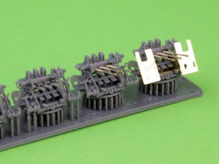 マスター SM-200-014 1/200 日本海軍 九六式25mm三連装機銃（後期型）―「ル・プリウール」式機械照準器付き（4基入り）
