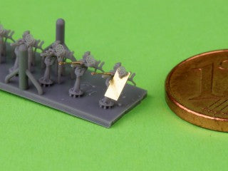 マスター SM-350-121 1/350 日本海軍 九六式25mm単装機銃（12個入り）