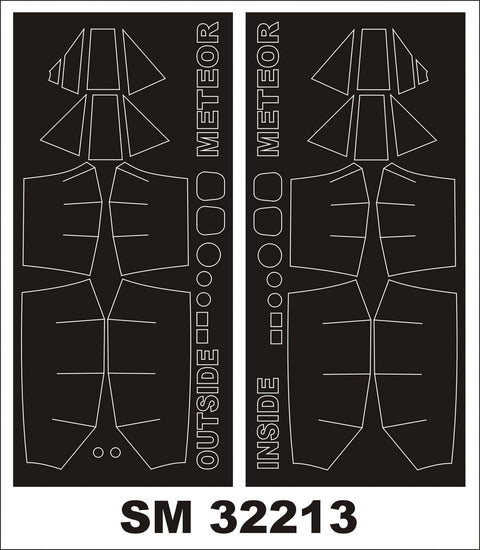 モンテックス SM32213 1/32 グロスターミーティア F.8/FR.9(両面) レベル用