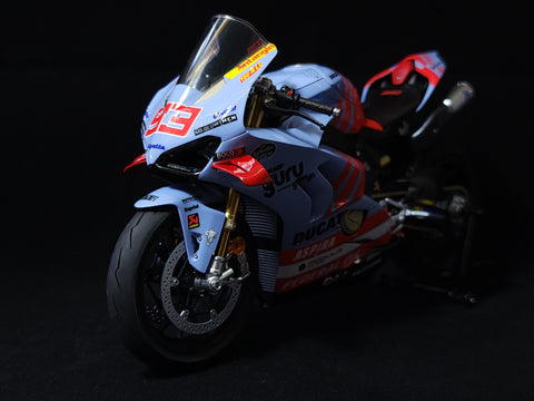 カレドモデル MS026 1/12 ドゥカティ V4 グレシーニ for MM93 オートバイモデルデカール  14140 (タミヤ用)