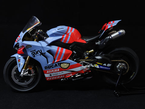 カレドモデル MS026 1/12 ドゥカティ V4 グレシーニ for MM93 オートバイモデルデカール  14140 (タミヤ用)
