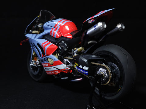 カレドモデル MS026 1/12 ドゥカティ V4 グレシーニ for MM93 オートバイモデルデカール  14140 (タミヤ用)