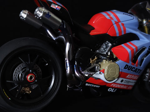 カレドモデル MS026 1/12 ドゥカティ V4 グレシーニ for MM93 オートバイモデルデカール  14140 (タミヤ用)