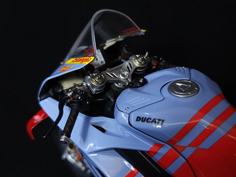 カレドモデル MS026 1/12 ドゥカティ V4 グレシーニ for MM93 オートバイモデルデカール  14140 (タミヤ用)