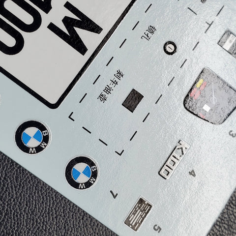 カレドモデル MS030 1/12 BMW K100 オートバイ模型デカール 14036  (タミヤ用)